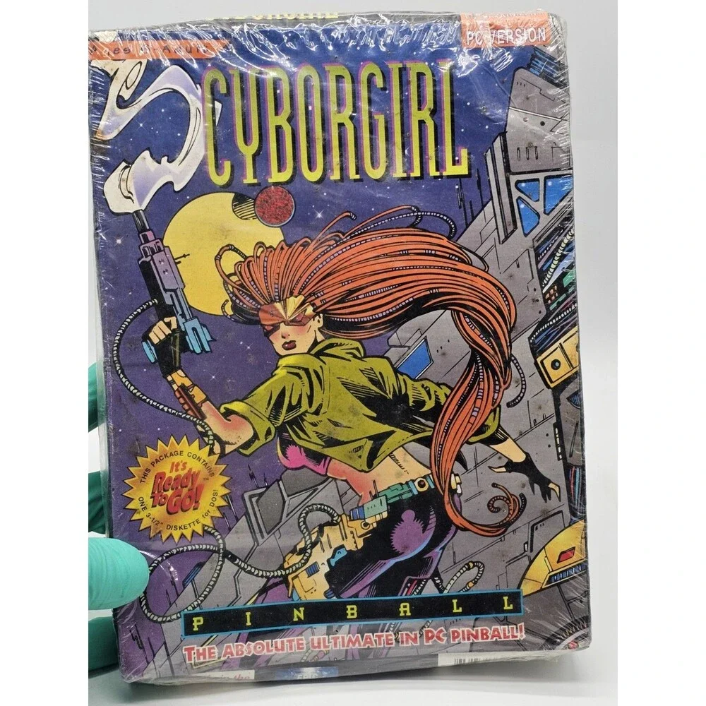 CyborGirl PC IBM MS DOS 3.5
